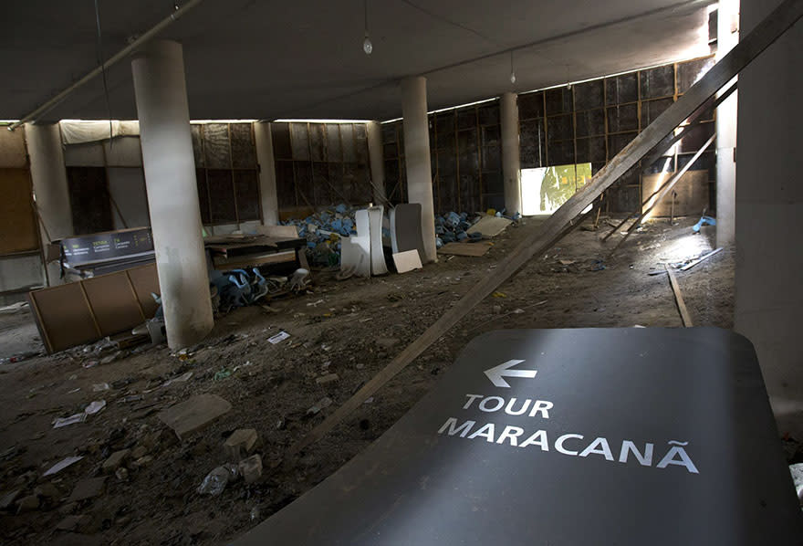 In pictures: Rio’s Olympic legacy destroyed