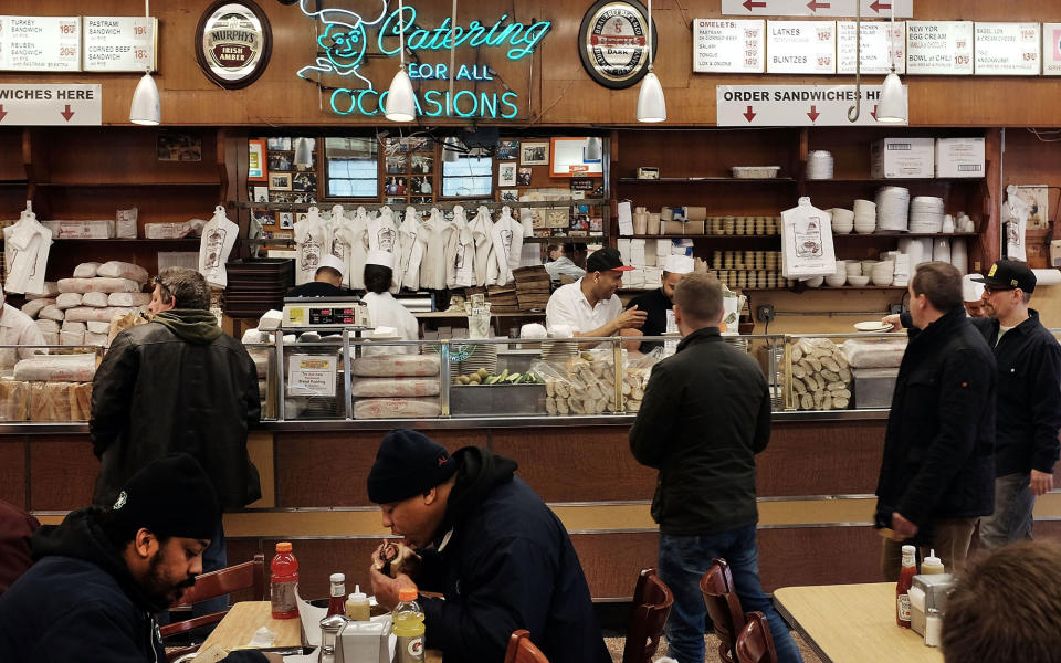 Katz's Delicatessen from ‘When Harry Met Sally’