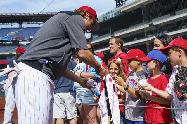 Prayers Answered! Phillies Fan Meets Bryson Stott After Viral Video - CBS  Philadelphia