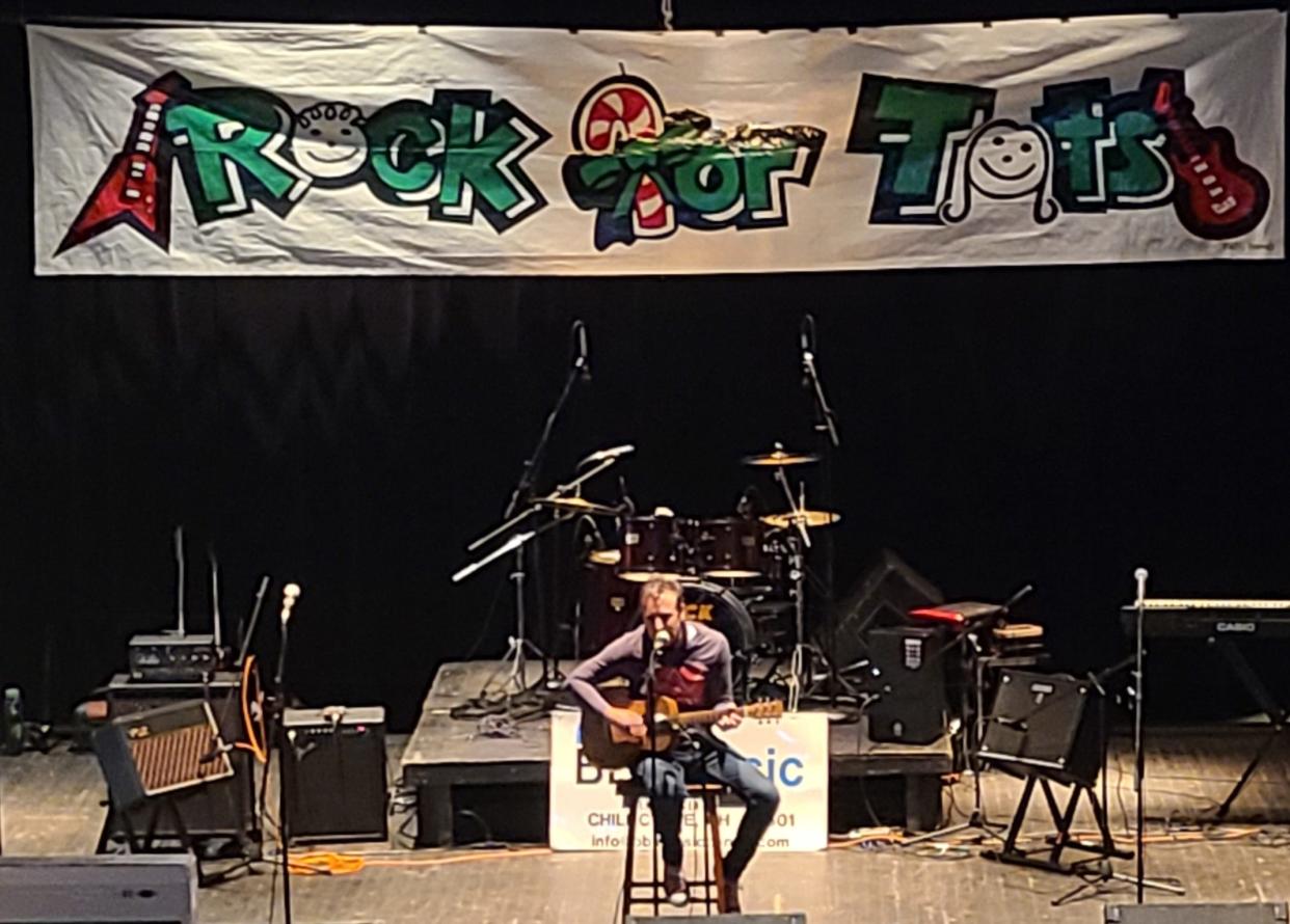 The annual Rock for Tots event at the Majestic Theatre recently took place. The live performances and auctions go to support local children.
