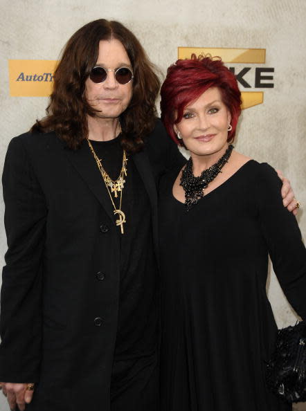 Ozzy and Sharon Osbourne