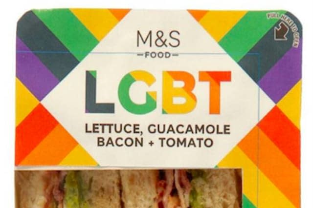 Some people offended over M&S gay sandwich