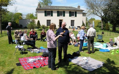 The vicarage has been used for community events - Credit: Anthony Jennings