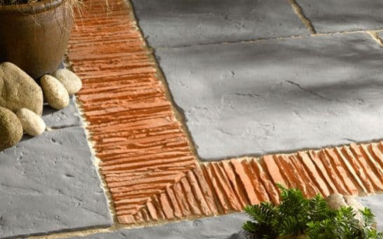 Victorian edging tiles - Credit: gardenstone