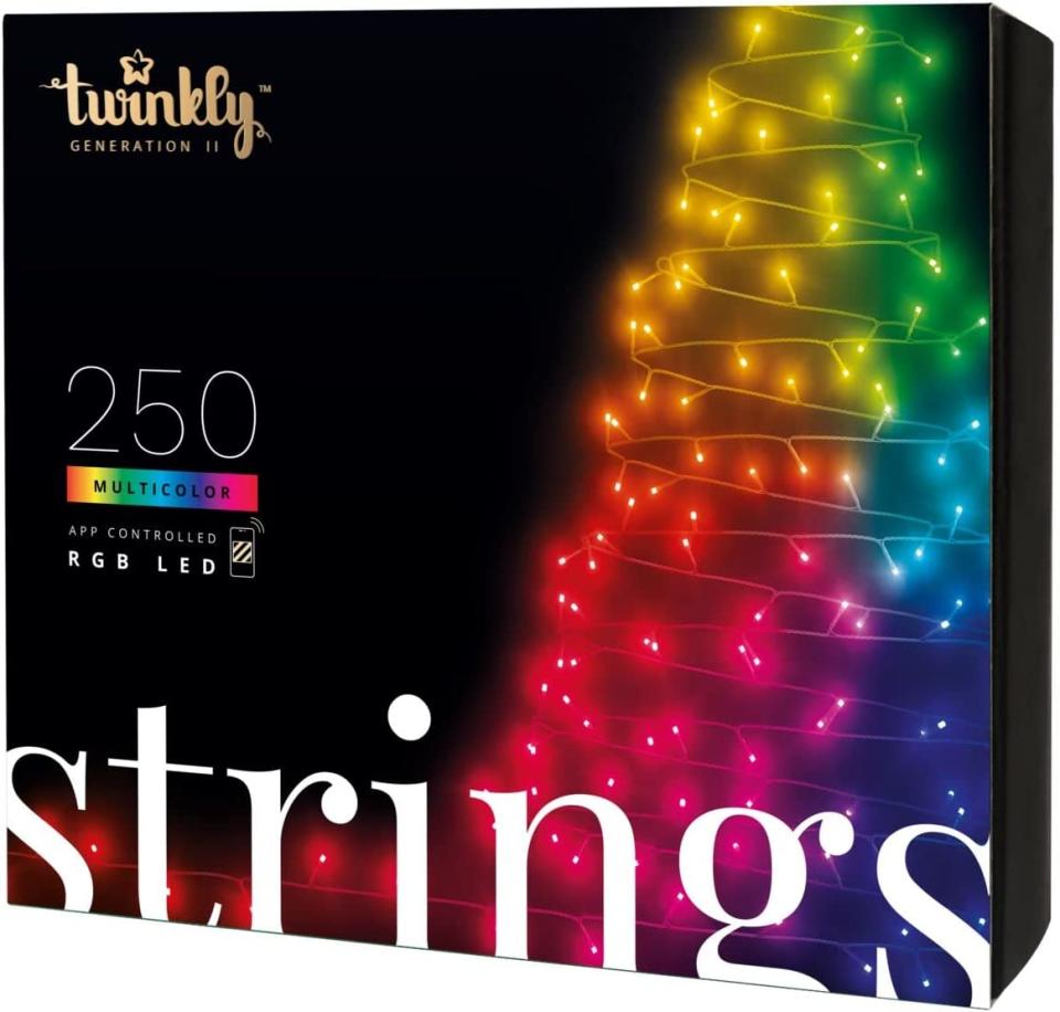 Twinkly Strings packaging against white background.