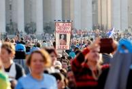 Mass for the canonisation of five persons at the Vatican