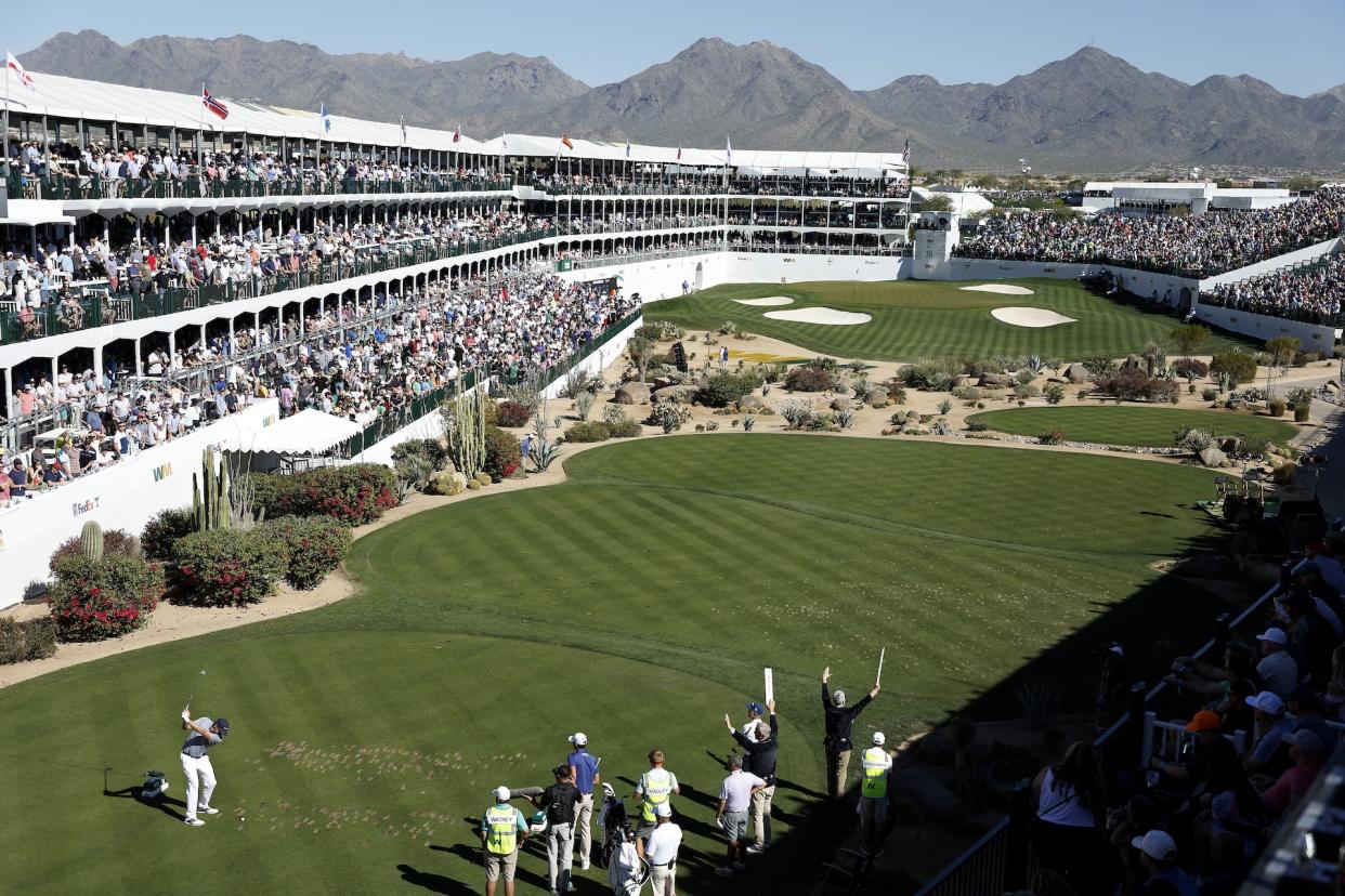 TPC Scottsdale's par-3 16th, the iconic 