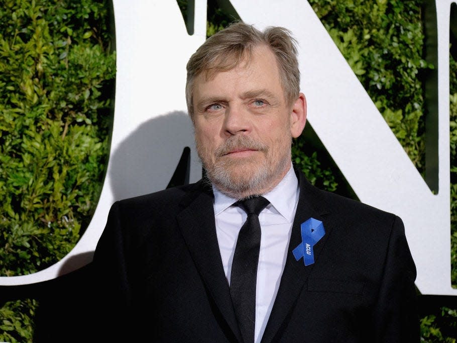 Mark Hamill at the Tony Awards in 2017.