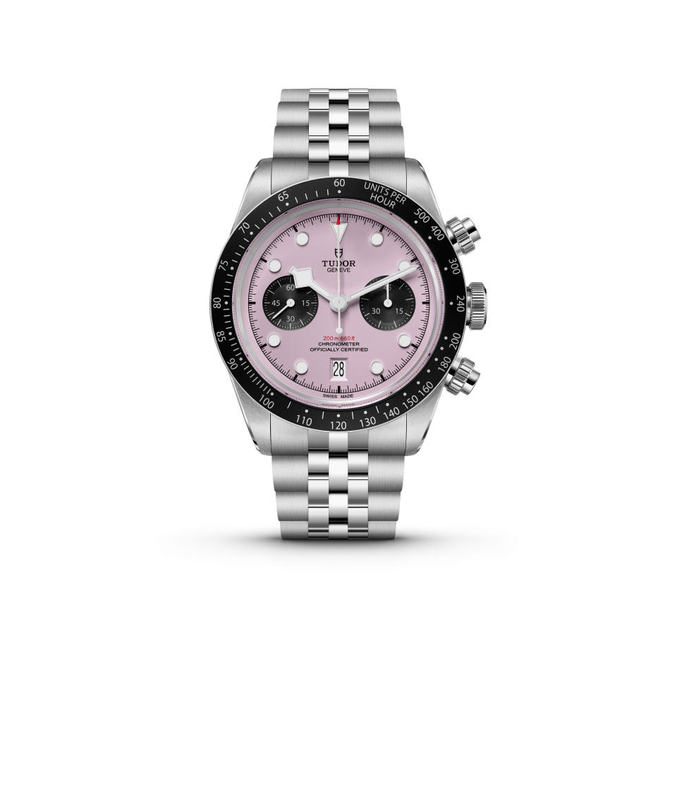 Tudor’s Black Bay Chrono “Pink.”