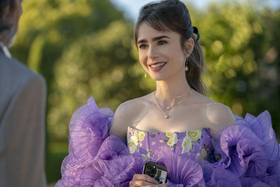 lily collins, emily in paris, season 3