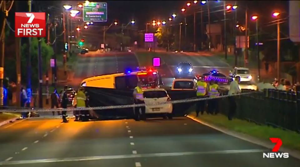 The 23-year-old was killed when he crashed into a van on his motorbike. Source: 7 News