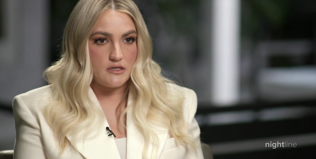 Jamie Lynn Spears says Britney exploded on her during the pandemic. (Photo: Nightline/ABC News)