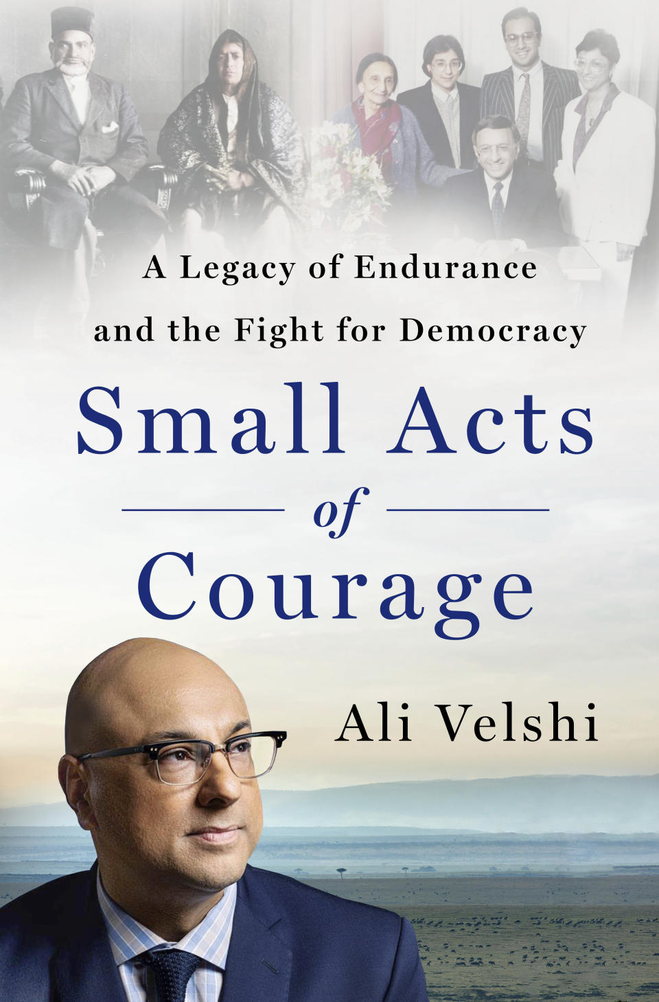 This cover image released by St. Martin's Press shows “Small Acts of Courage: A Legacy of Endurance and the Fight for Democracy” by MSNBC host Ali Velshi. The book will be published on May 7. (St. Martin's Press via AP)