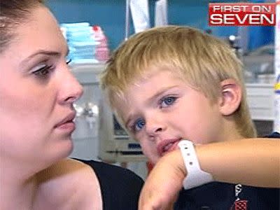 <p>Boy survives red-bellied black snake bite</p>