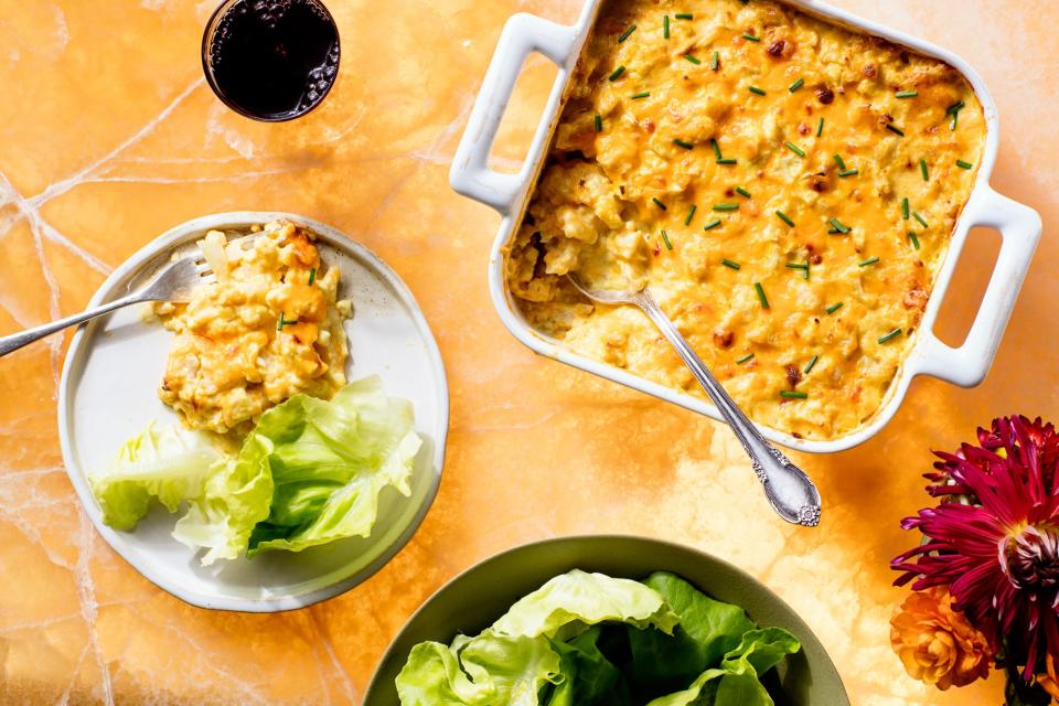 Cauliflower "Mac 'n' Cheese" Casserole