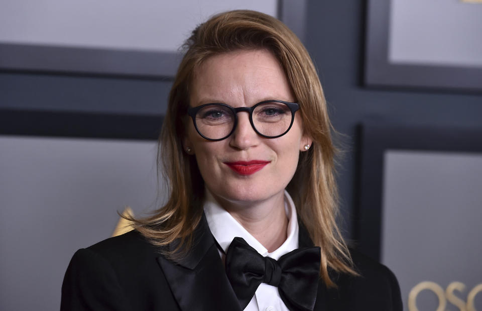 FILE - Sarah Polley, director of "Women Talking," arrives at the Governors Awards in Los Angeles on Nov. 19, 2022. (Photo by Jordan Strauss/Invision/AP, File)