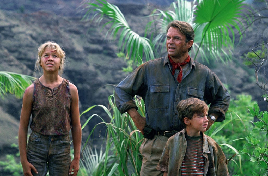 ARIANA RICHARDS SAM NEILL & JOSEPH MAZZELLO JURASSIC PARK (1993)