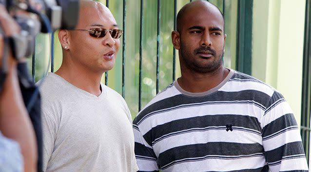 Bali Nine death-row inmates Andrew Chan (left) and Myuran Sukumaran. Photo: AAP Library