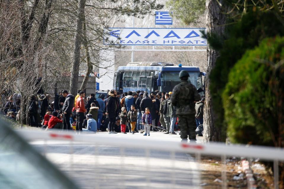 syria turkey greece border