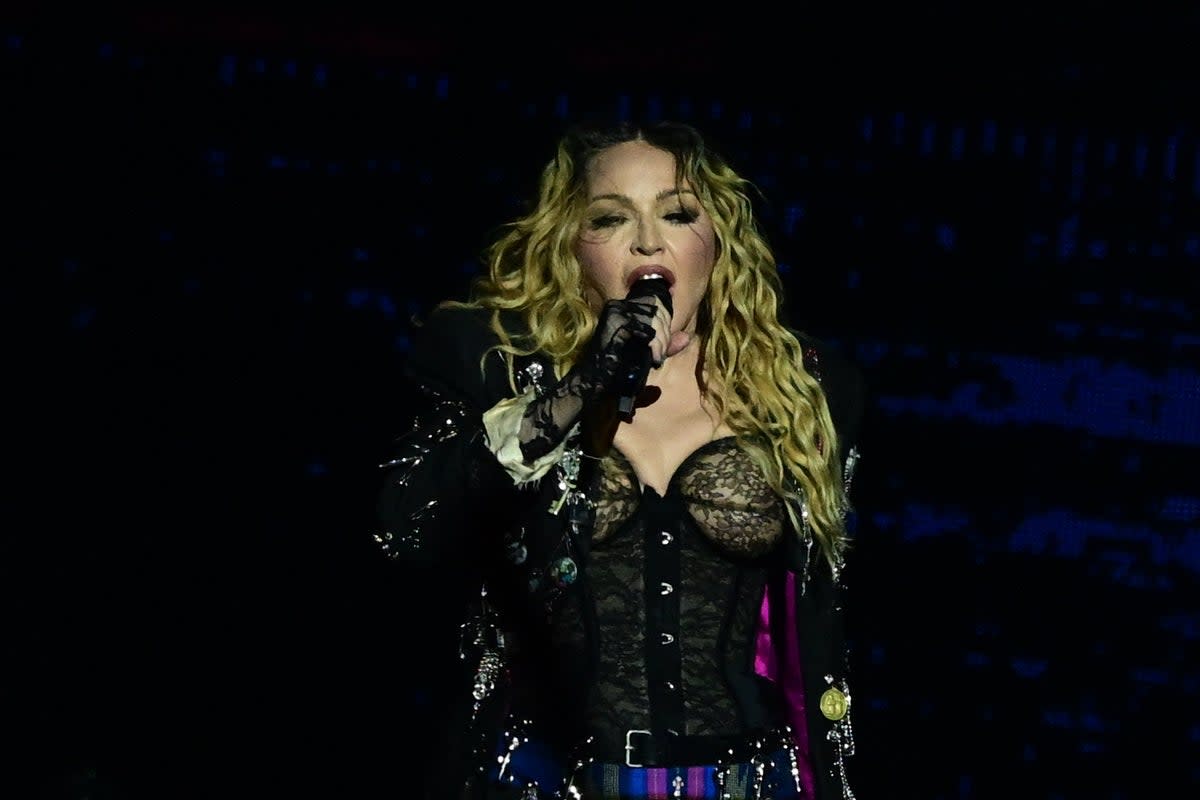 Madonna has reportedly split up with her boyfriend (AFP via Getty Images)