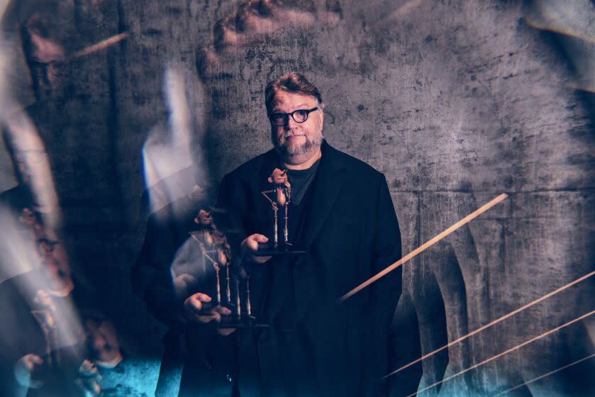 Guillermo del Toro, featured for his new stop-motion "Pinocchio".