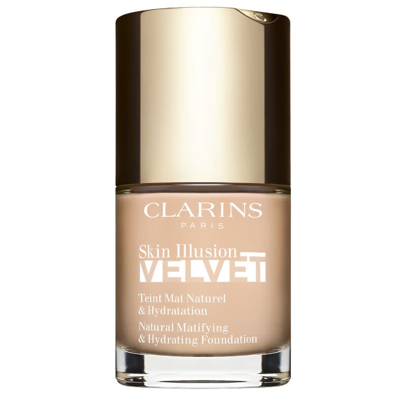 Skin Illusion Velvet, Teint Mat Naturel & Hydratation 100C, Clarins, 43,50 €