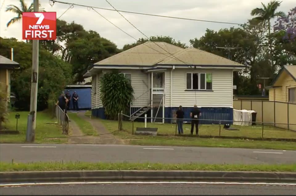 Police were called to the Maurrie home at 3am after neighbours called authorities because they were 