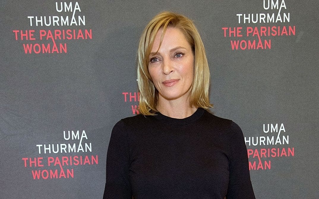 Uma Thurman spoke out at the press event of her new Broadway play - Getty Images North America