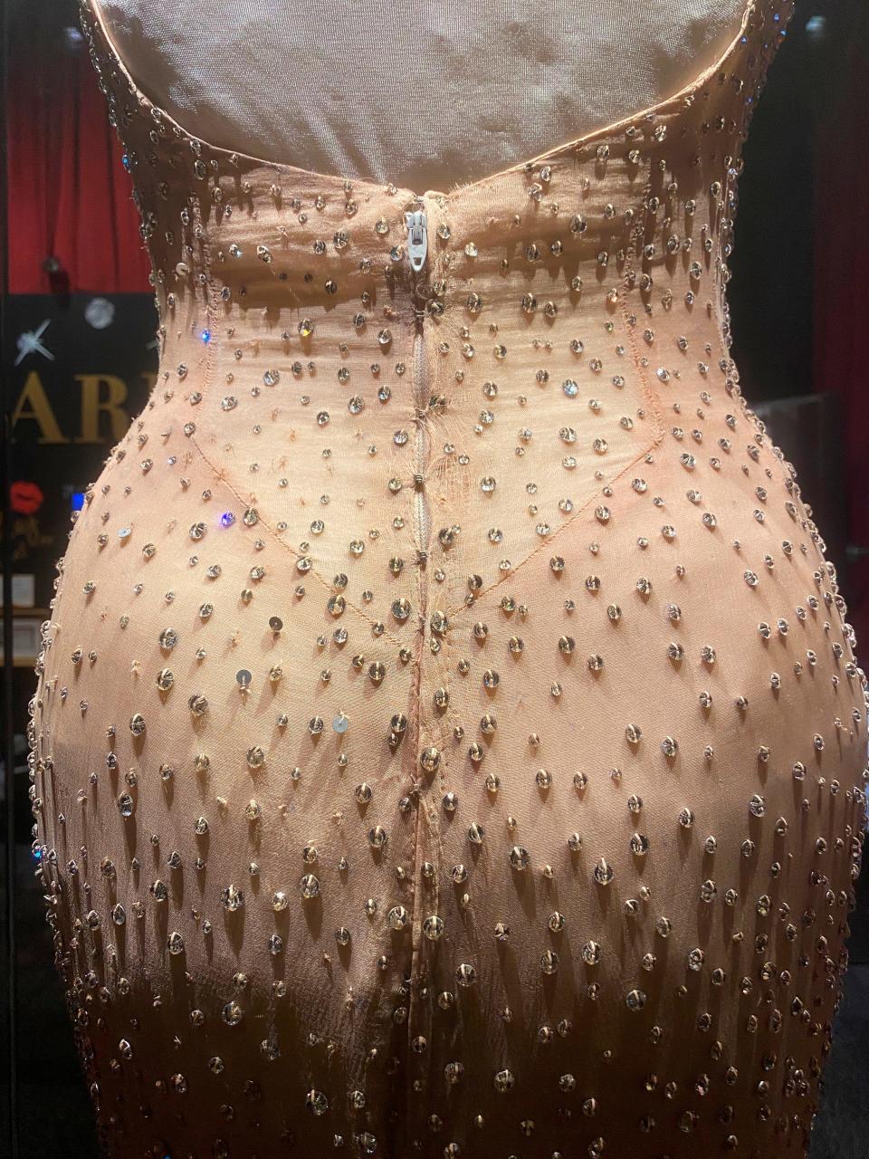 ChadMichael Morrisette provided a photo of the alleged damage to Marilyn Monroe's dress after Kim Kardashian wore it to the Met Gala in May.