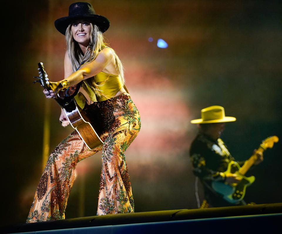 Lainey Wilson performs during CMA Fest at Nissan Stadium on Friday, June 9, 2023, in Nashville, Tennessee.