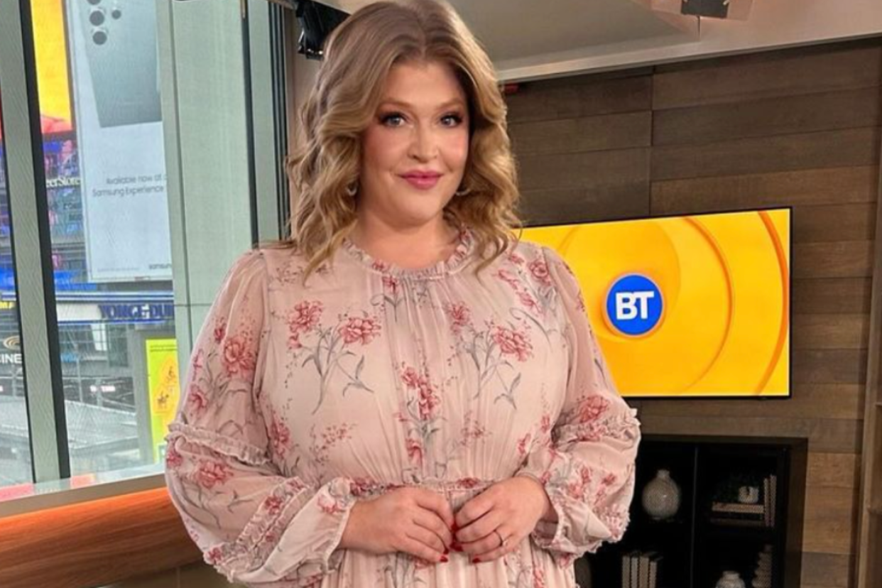 Meredith Shaw talks being a plus-size woman on television. (Image via Instagram/@meredithshaw)