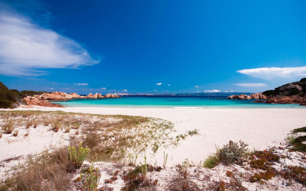 Budelli is famous for its pink sand beaches - Getty