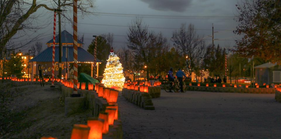 Weather permitting, the annual Riverglo celebration will get underway at 6 p.m. Friday, Dec. 1 in Berg Park in Farmington.