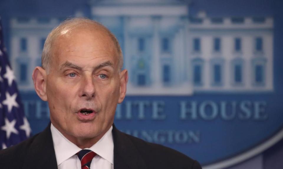 John F Kelly replaces Reince Priebus as White House chief of staff