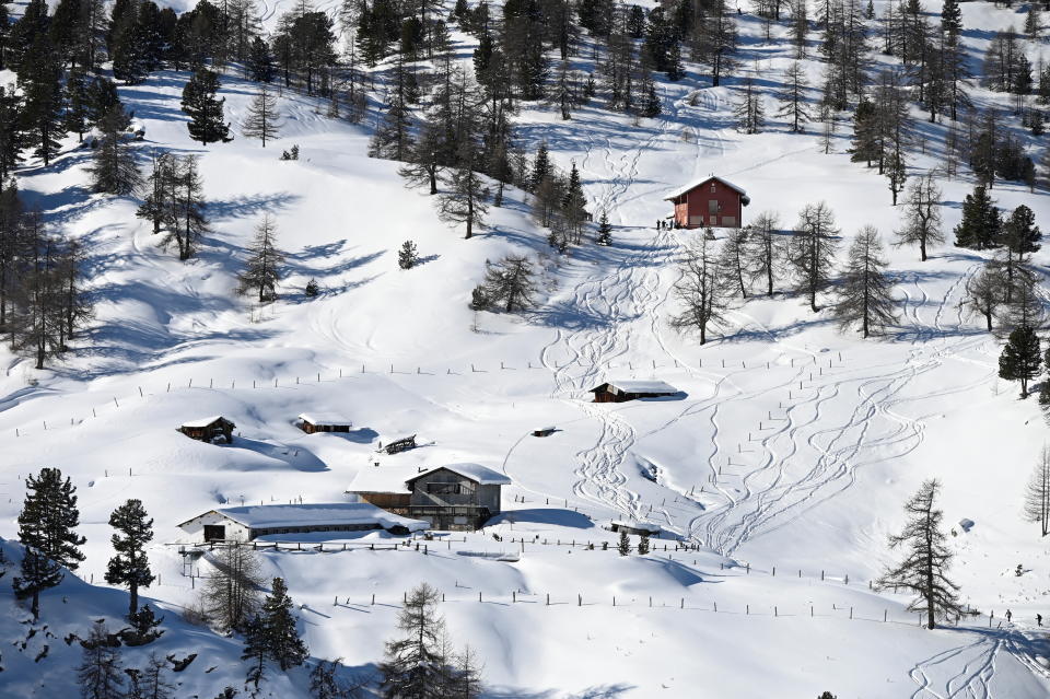 Malerische, schneebedeckte Berge in Valle di Susa, nahe Turin, Italien. (Foto: REUTERS/Giuliano Berti)