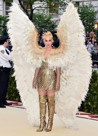 Andrew H. Walker/REX/Shutterstock Katy Perry at the 2018 Met Gala