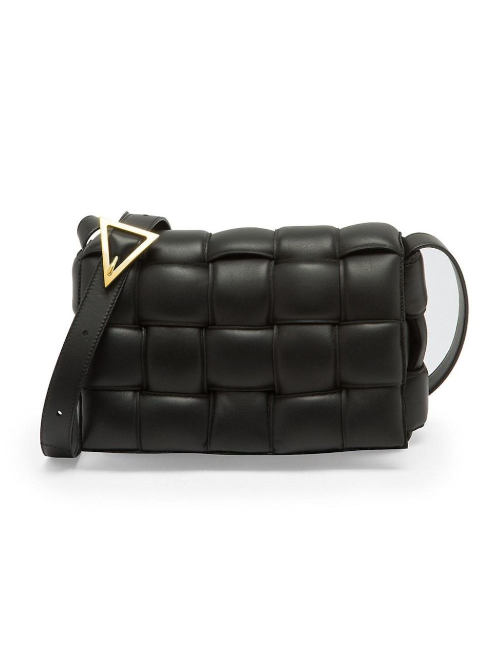 The Cassette Padded Leather Crossbody Bag