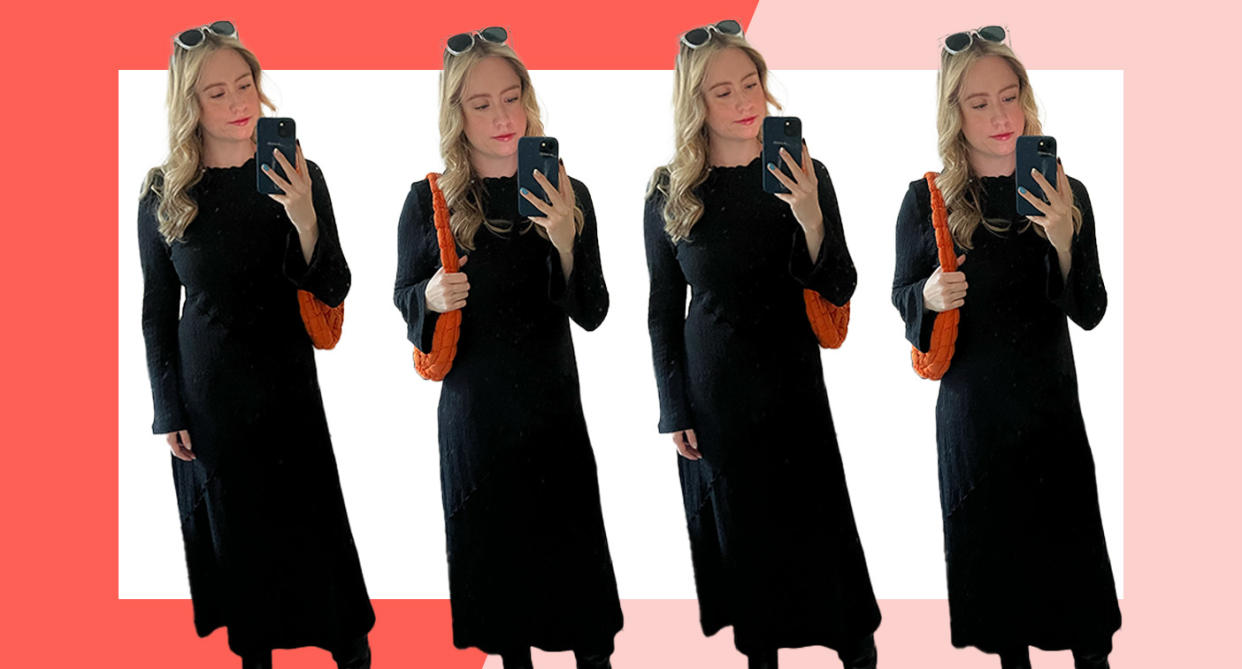 M&S autumn dress review