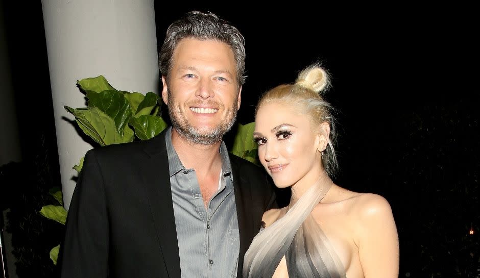 Blake Shelton is very involved with Gwen Stefani's kids