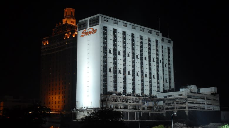 Exterior of The Sands before implosion