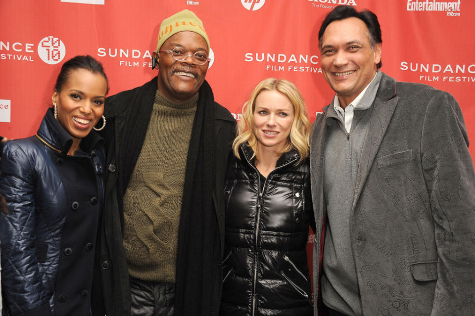 2010 Sundance Film Festival Kerry Washington Samuel L Jackson Naomi Watts Jimmy Smits