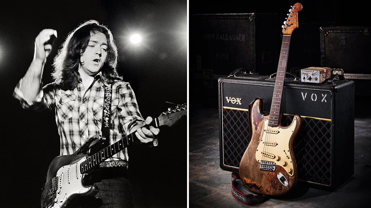  Rory Gallagher and his Fender Stratocaster 