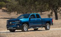 <p><strong>2.69 times</strong> more likely to be stolen than the average 2016–2018 model<br></p><p>While <a href="https://www.caranddriver.com/chevrolet/silverado-1500" rel="nofollow noopener" target="_blank" data-ylk="slk:the Silverado 1500;elm:context_link;itc:0;sec:content-canvas" class="link ">the Silverado 1500</a> has already been mentioned on this list, HLDI specifically calls out the four-wheel-drive crew-cab model as more likely to be stolen.</p>