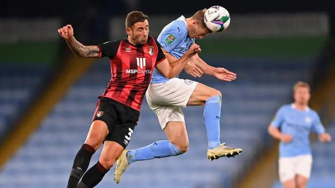 Penampilan yang konsisten dan apik membuat mata Pep tertuju padanya. Ia pernah mencetak hattrick dalam keberhasilan City U-23 membantai Southampton U- 23. (AFP/Laurence Griffiths)