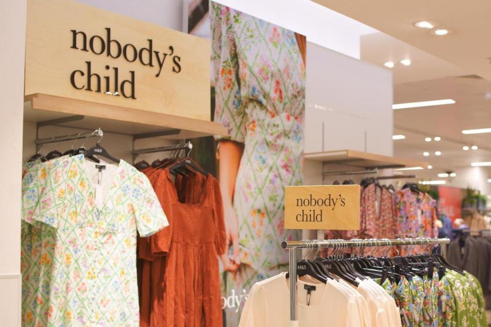 Nobody's Child has opened a pop-up shop in Worcester M&S.