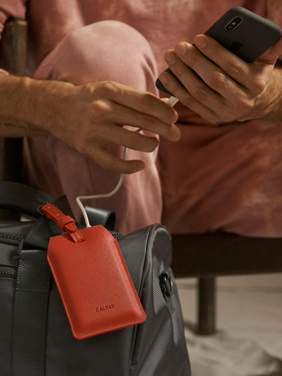 Calpak Portable Charger Luggage Tag