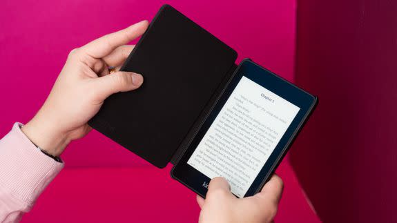 With it's slimmer body, Audible integration, and frontlit display, you'd be hard-pressed to find a better e-reader for this price.