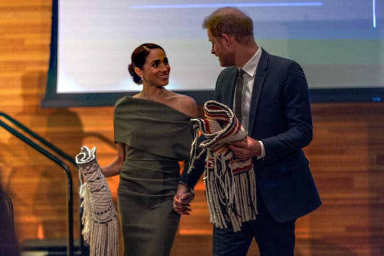 Meghan Markle y el príncipe Harry 