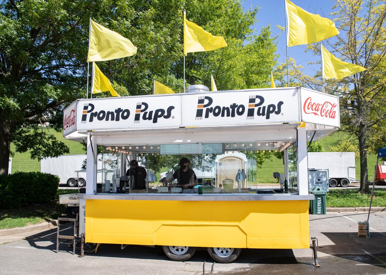 Pronto Pups will be on hand for the inaugural RiverBeat Music Festival, which is set for May 3-5 at Tom Lee Park in Downtown.