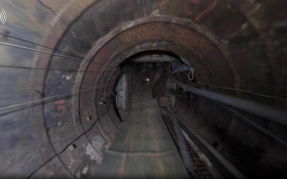 The biggest Hamas tunnel found in Gaza splits into branches of tunnels and stretches for at least four kilometres (2.5 miles). It is 400 metres from the Erez Humanitarian Crossing